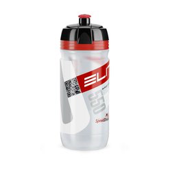 Fľaša ELITE Corsa 550 ml transparentná/červená