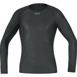 Pánsky nátelník s dlhým rukávom GORE M WS Base Layer Thermo Long Sleeve Shirt Black