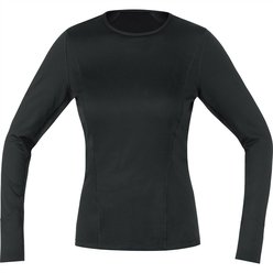 Dámsky termo nátelník s dlhým rukávom GORE M Women Base Layer Thermo LS Black