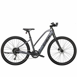 Elektrický trekingový bicykel TREK Dual Sport+ 2 Stagger Galactic Grey 2023