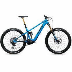 Horský elektrobicykel PIVOT Shuttle AM PRO X01 Eagle Transmission Blue 2024