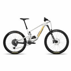 Trailový bicykel SANTA CRUZ Bronson 4,1 S C MX Gloss Chalk White 2024