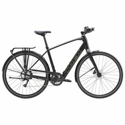 Ľahký mestský elektrobicykel TREK FX+ 2 LT Satin Trek Black 2025