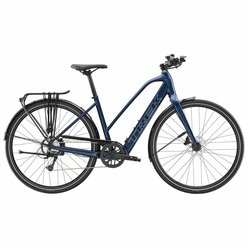 Ľahký mestský elektrobicykel TREK FX+ 2 Stagger LT Satin Mulsanne Blue 2025
