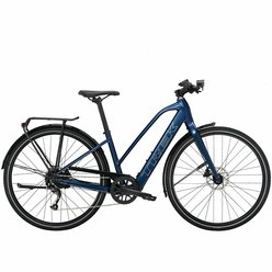 Elektrobicykel TREK FX+ 2 Stagger Satin Mulsanne Blue 2023