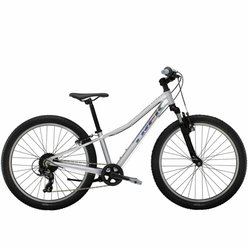 Detský bicykel TREK Precaliber 24 8-rýchlostný odpružený Quicksilver 2024