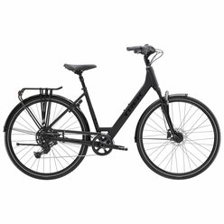 Trekingový bicykel TREK Verve 3 Equipped Lowstep Matte Trek Black 2024