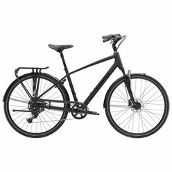 Trekingový bicykel TREK Verve 3 Equipped Matte Trek Black 2024