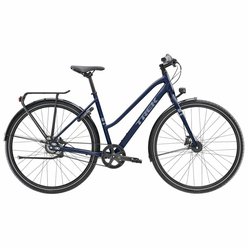 Mestský bicykel TREK District 3 Mid-step Deep Dark Blue Matte 2025