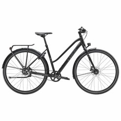 Mestský bicykel TREK District 4 Mid-step Trek Black Satin 2025