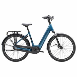 Mestský elektrobicykel TREK District+ 3 Lowstep Dark Aquatic 2025