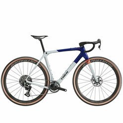 Gravel bicykel TREK Checkmate SLR 9 AXS Matte Hex Blue/Plasma Grey Pearl 2025