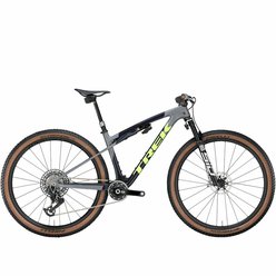 Horský bicykel TREK Supercaliber SLR 9.9 Flight Attendant Gen 2 Navy Carbon Smoke Blue/Slate Grey/Glowstick Green 2025