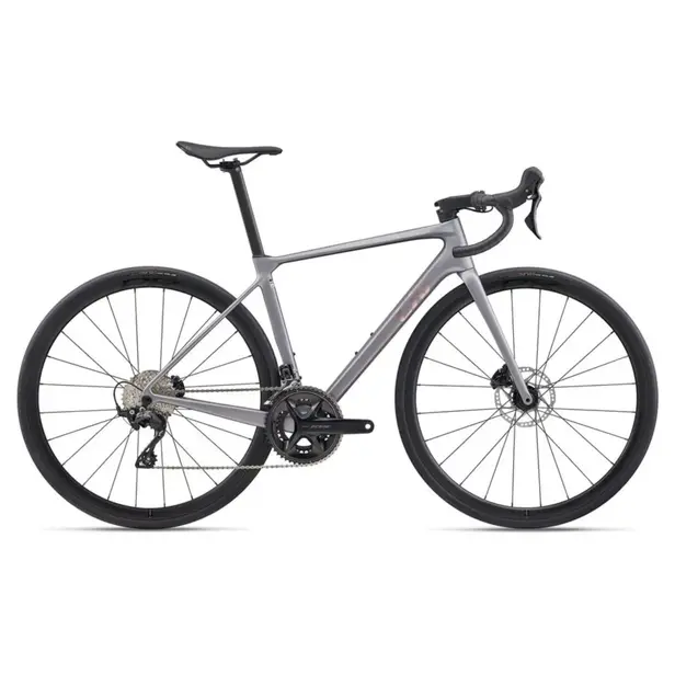Dámský cestný bicykel LIV Langma Advanced 2-QOM Native Grey 2026