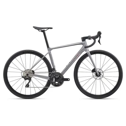 Dámský cestný bicykel LIV Langma Advanced 2-QOM Native Grey 2026