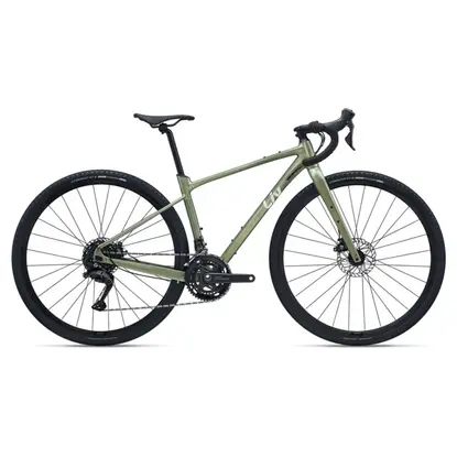 Dámsky gravel LIV Devote 2 Gleaming Olive