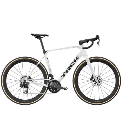 Cestný bicykel TREK Domane SLR 7 AXS Gen 5 Mother of Pearl/Silver Marble 2027