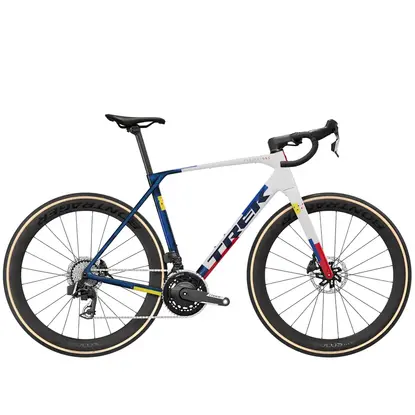 Cestný bicykel TREK Domane SLR 7 AXS Gen 5 Navy Smoke/Trek White 2027
