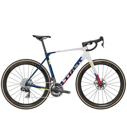 Cestný bicykel TREK Domane SLR 9 AXS Gen 5 Navy Smoke/Trek White 2027