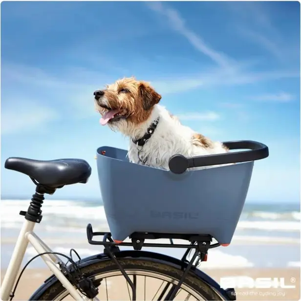 Košík pre psíka na zadný nosič BASIL Buddy MIK dog basket