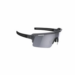 Športové okuliare BBB BSG-65 Fuse MLC strieborné sklá/číra šedá