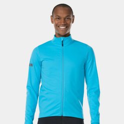 Cyklistická bunda BONTRAGER Velocis Softshell Azúrová