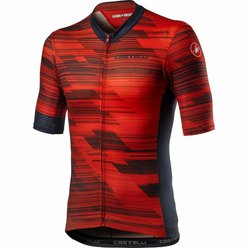 Pánsky cyklistický dres s krátkym rukávom CASTELLI RAPIDO Red