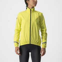 Dámska cyklistická bunda do dažďa CASTELLI EMERGENCY 2 W Yellow