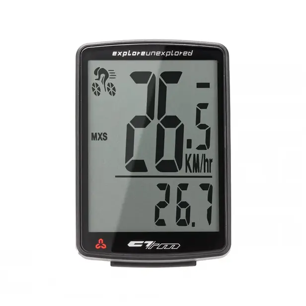 Cyklopočítač CTM, BC-22W, Čierny