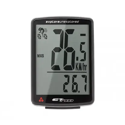 Cyklopočítač CTM, BC-22W, Čierny