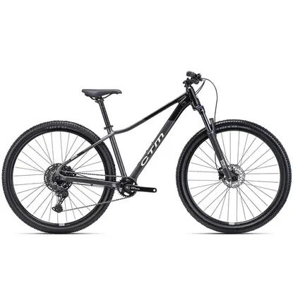 Dámsky bicykel CTM Charisma 4.0 Matná kovová čierna/Lesklá čierna