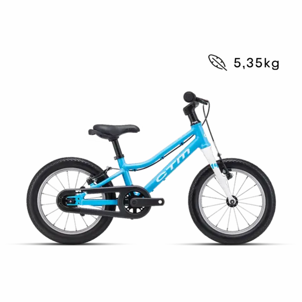 Detský bicykel SLY 14" Matná Modrá