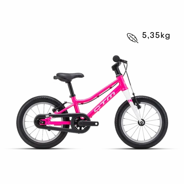 Detský bicykel SLY 14" Ružová