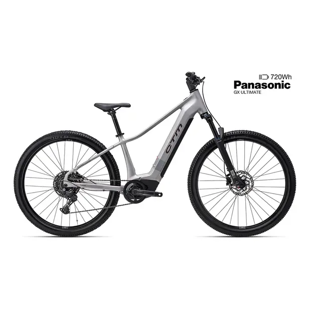 Elektrobicykel CTM Ruby GX Pro 29 Matná Strieborná 2026