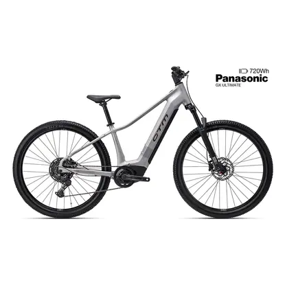 Elektrobicykel CTM Ruby GX Pro 29 Matná Strieborná 2026