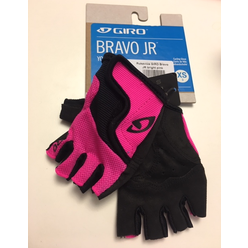 Juniorské rukavice GIRO Bravo Junior Pink/Black