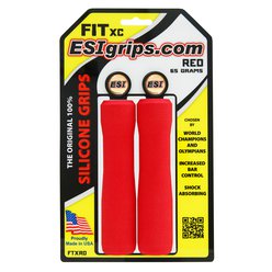 Gripy ESI GRIPS FIT XC Ergo, 65 g, Red