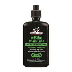 Mazivo FINISH LINE E-Bike Chain Lube 120 ml - kvapkátko