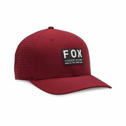 Šiltovka FOX Nonstop Tech Flexfit Scarlet Red