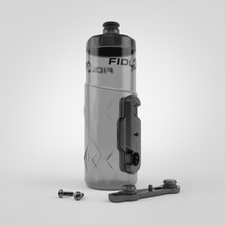 Fľaša + držiak FIDLOCK BOTTLE TWIST transparent/black 600 ml