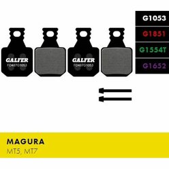 Brzdové platničky GALFER FD487G1652 E-Bike Magura MT5/MT7