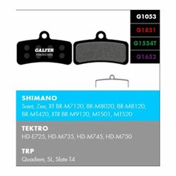 Brzdové platničky GALFER Shimano FD426 PRO