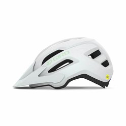 Dámska cyklistická prilba GIRO Fixture II MIPS W Mat White/Space Green