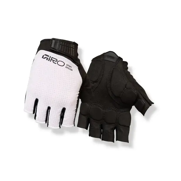 Rukavice na bicykel GIRO Bravo II Gel White
