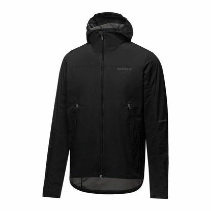 GORE Fernflow Hooded Windbreaker Mens Black_3.jpg