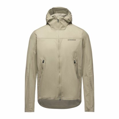 /images/GORE/GORE Fernflow Hooded Windbreaker Mens Tech Beige.jpg