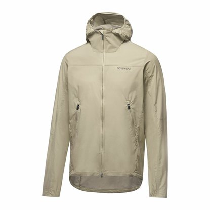GORE Fernflow Hooded Windbreaker Mens Tech Beige_3.jpg