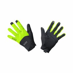 Rukavice GORE C5 GORE-TEX INFINIUM™ GORE® WINDSTOPPER® Čierne/Neónovo Žlté