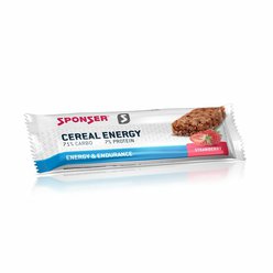 Energetická tyčinka SPONSER Cereal Eenergy Bar Jahoda 40 g