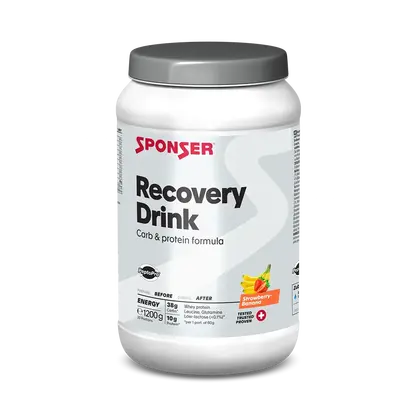 Sponser Recovery Drink Jahoda Banan 1200g.webp